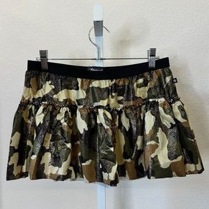 Sparkle Athletic Camo Skirt